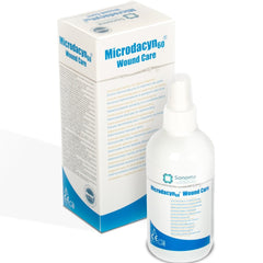 Microdacyn 60 Αντιμικροβιακό διάλυμα HOCL/NaOCL  40/40 ppm για  περιποίηση πληγών 250 ml με σπρέι ψεκασμού